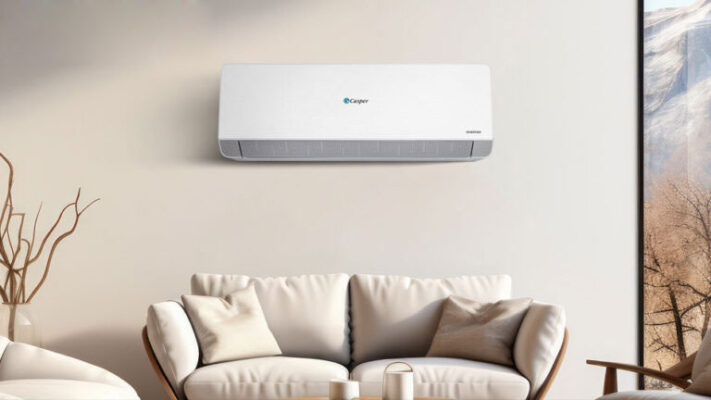 Điều hòa Casper QH-12IU36A sở hữu tông màu trắng hiện đại Điều hòa Casper QH-12IU36A sở hữu tông màu trắng hiện đại