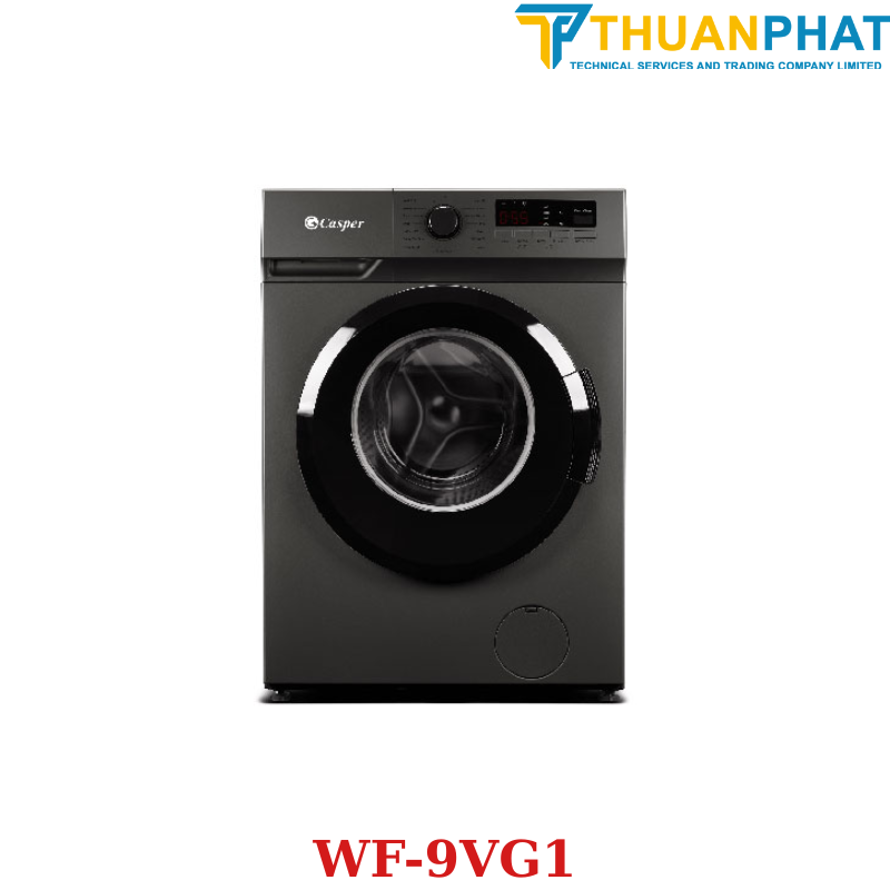 Máy giặt cửa ngang Casper 9kg WF-9VG1