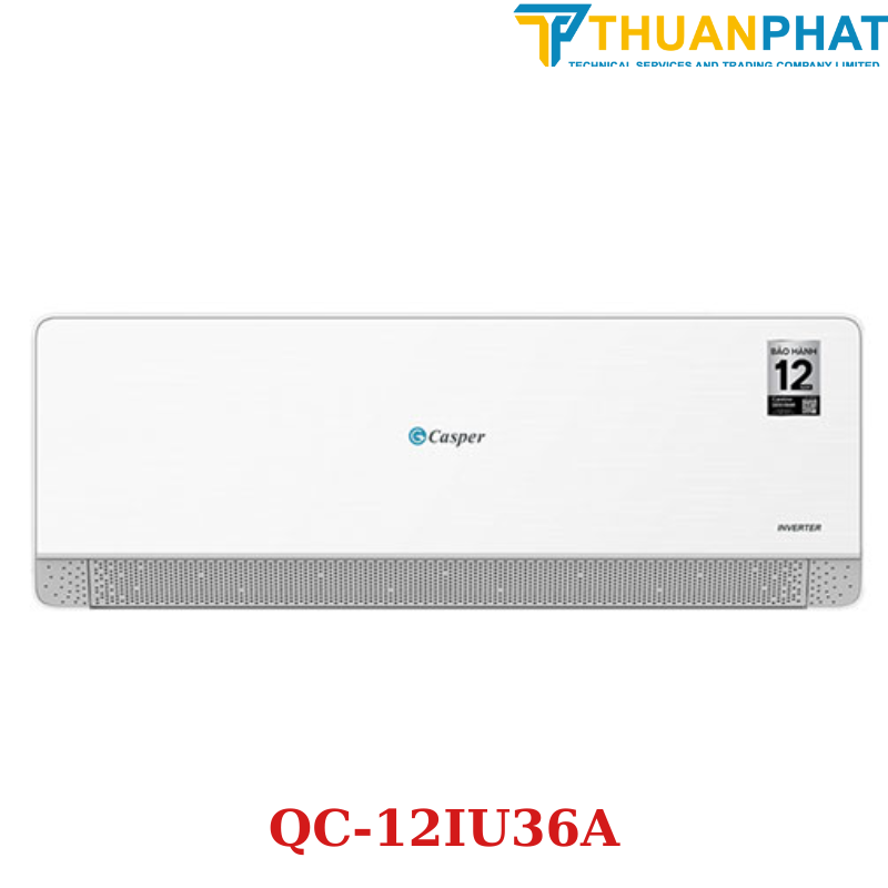 Điều hòa Casper inverter 12000 BTU 1 chiều QC-12IU36A
