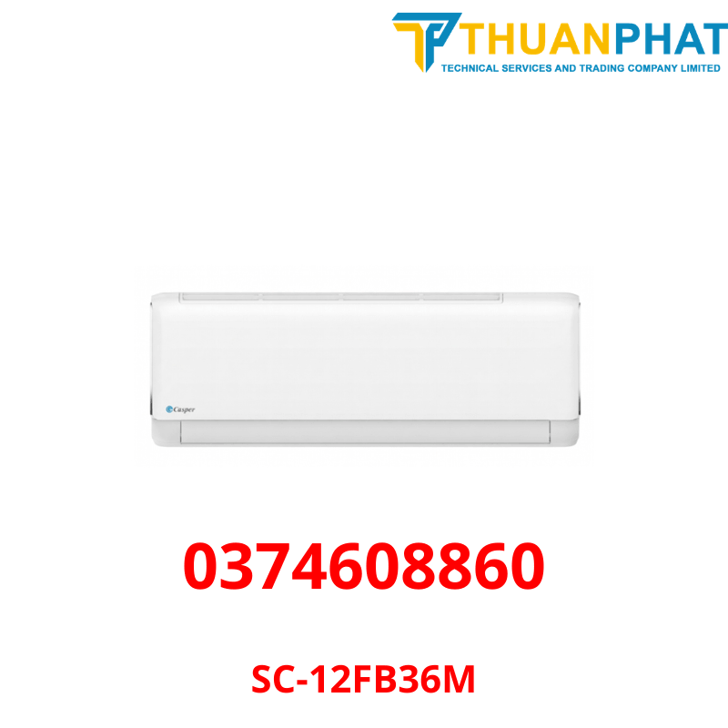 Điều hòa 1 chiều 12000BTU Casper SC-12FB36M