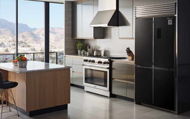 Tủ lạnh Casper EcoFresh gây ấn tượng với thiết kế kim loại đen sang trọng, mang phong cách hiện đại và tinh tế. Tủ lạnh Casper EcoFresh gây ấn tượng với thiết kế kim loại đen sang trọng, mang phong cách hiện đại và tinh tế.