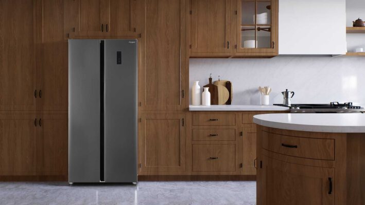Không chỉ chú trọng đến hiệu năng sử dụng, tủ lạnh Casper EcoFresh còn gây ấn tượng với thiết kế hiện đại và tinh tế. Cánh tủ được phủ lớp sơn màu xám kim loại sang trọng giúp tạo điểm nhấn nổi bật cho không gian nội thất bếp. Không chỉ chú trọng đến hiệu năng sử dụng, tủ lạnh Casper EcoFresh còn gây ấn tượng với thiết kế hiện đại và tinh tế. Cánh tủ được phủ lớp sơn màu xám kim loại sang trọng giúp tạo điểm nhấn nổi bật cho không gian nội thất bếp.